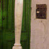shuttered doors
