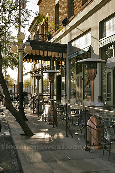 outdoor cafe