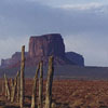 fenceline and mesas
