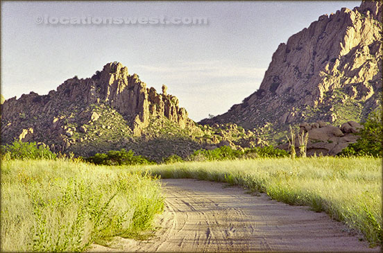 road through grasslands