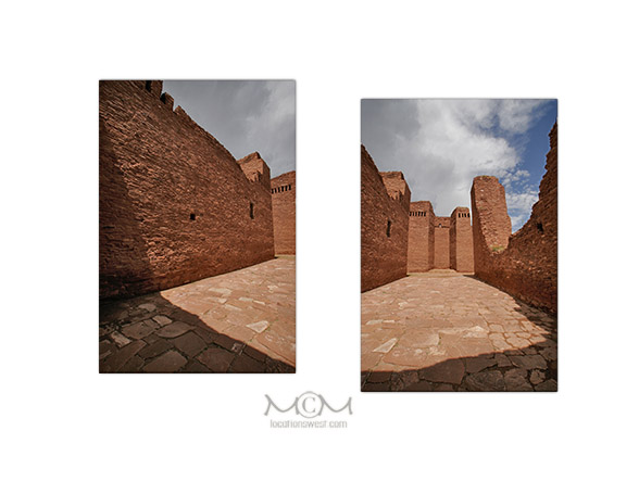 an old spanish mission ruin