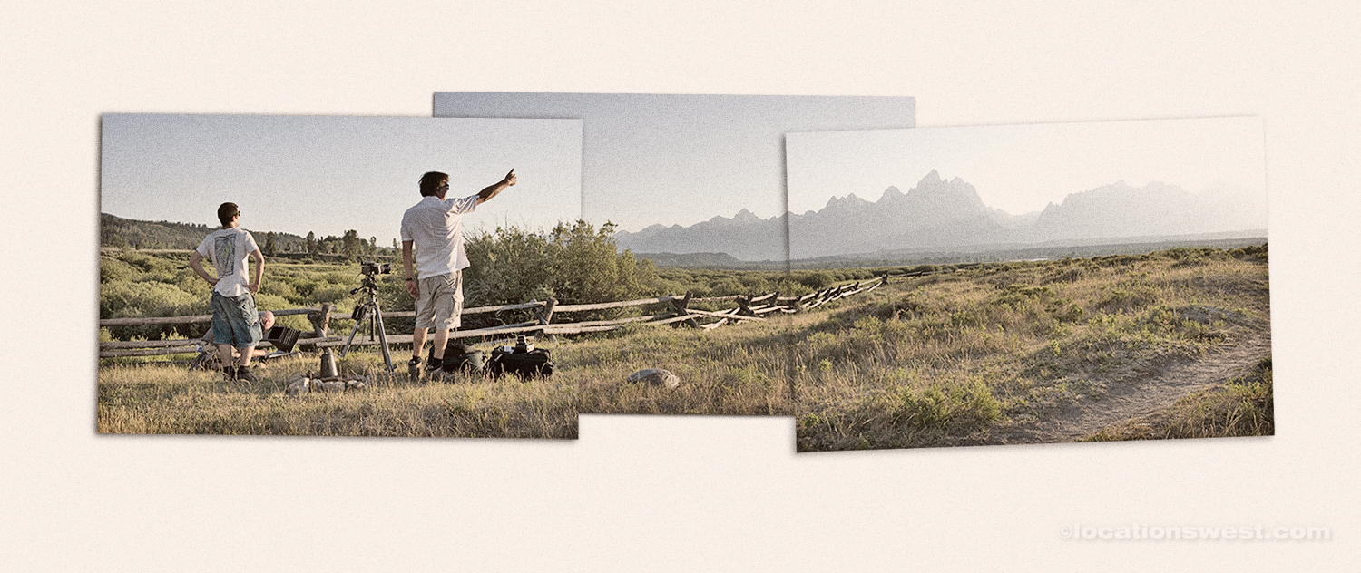 making pictures in wyoming