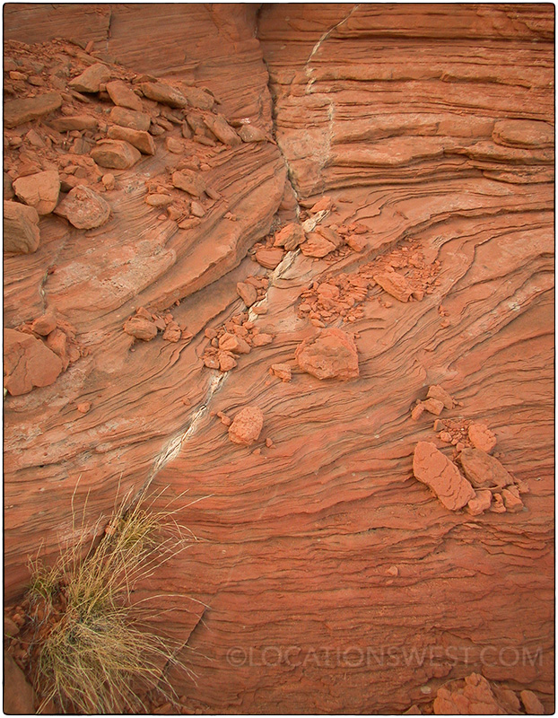 sandstone detail in Arizona