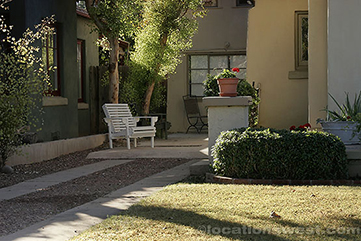 front yard