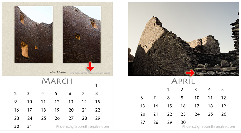 often the watermarking feature in lightroom is totally uncontrollable