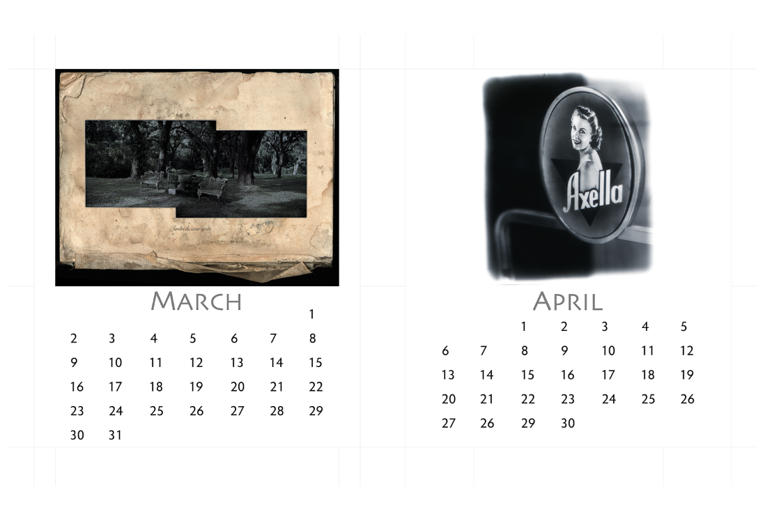 variable aspect ratio cd jewel case calendar march and april 2014