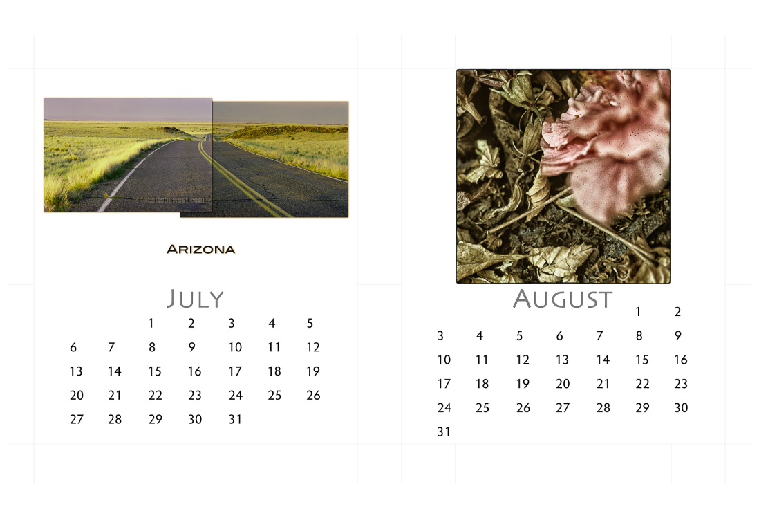 variable aspect ratio cd jewel case calendar july and august 2014