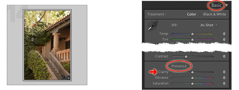 clarity settings