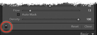 the on-off switch in each panel
