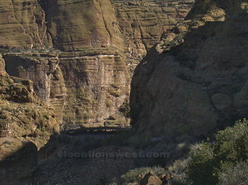 desert canyon backroad